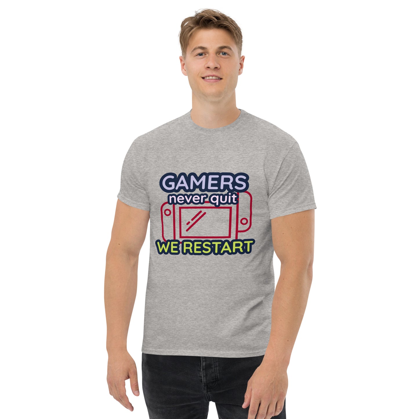 Gamers never quit - Unisex classic tee