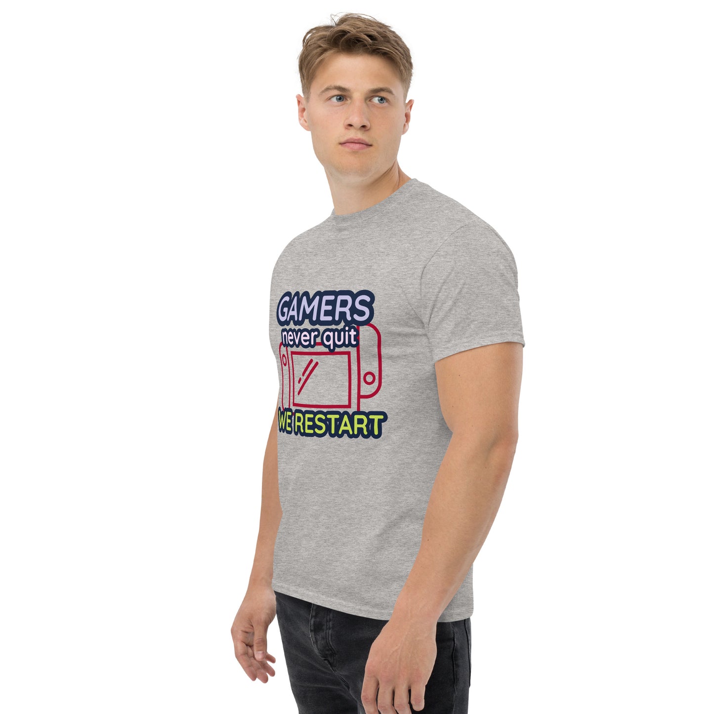 Gamers never quit - Unisex classic tee
