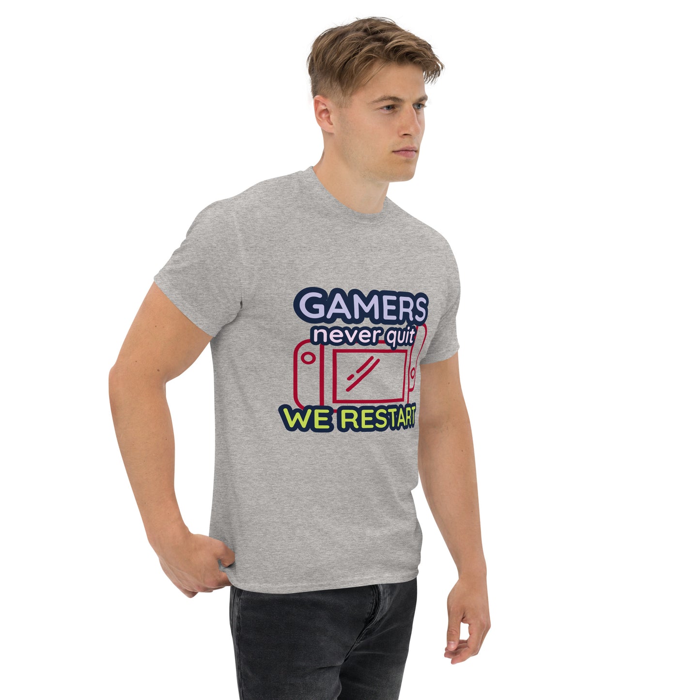 Gamers never quit - Unisex classic tee