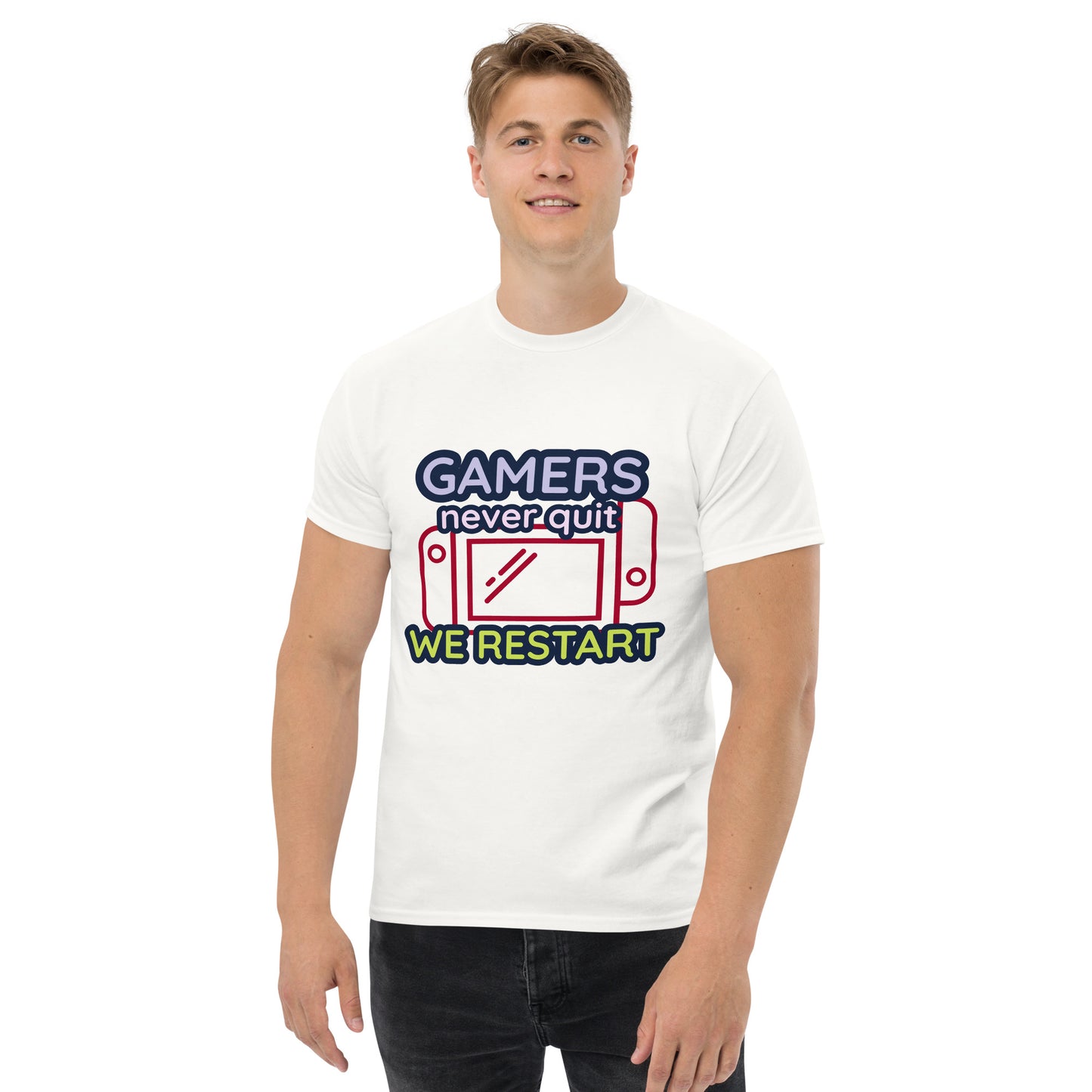 Gamers never quit - Unisex classic tee