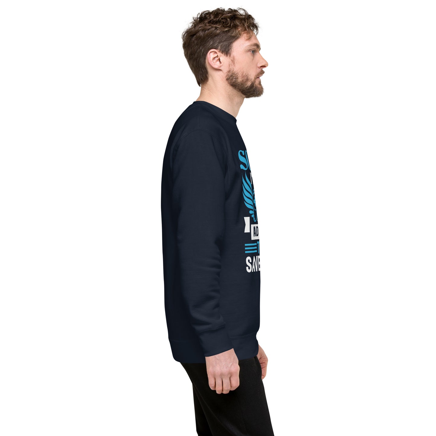 SORRY I AM LATE - Unisex Premium Sweatshirt
