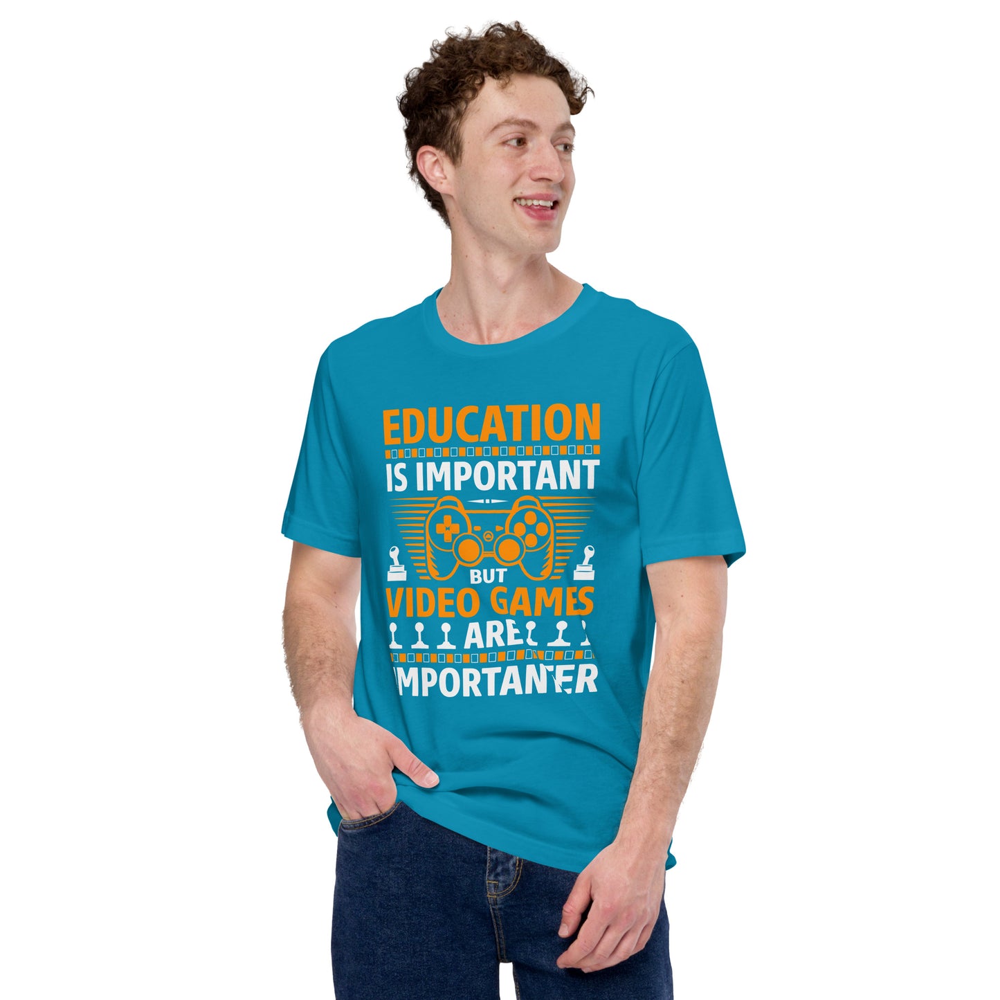EDUCATION IS IMPORTANT - Unisex t-shirt