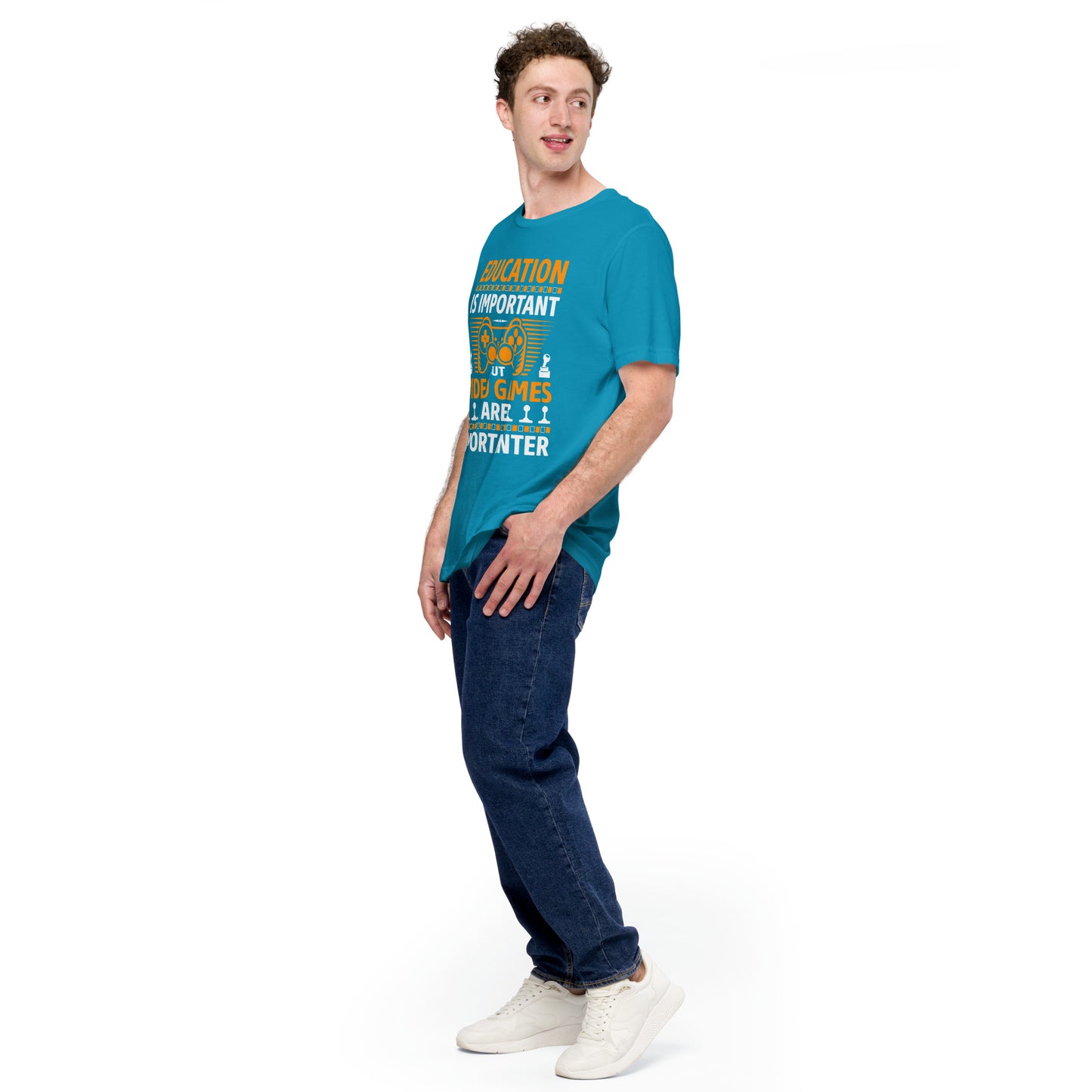 EDUCATION IS IMPORTANT - Unisex t-shirt
