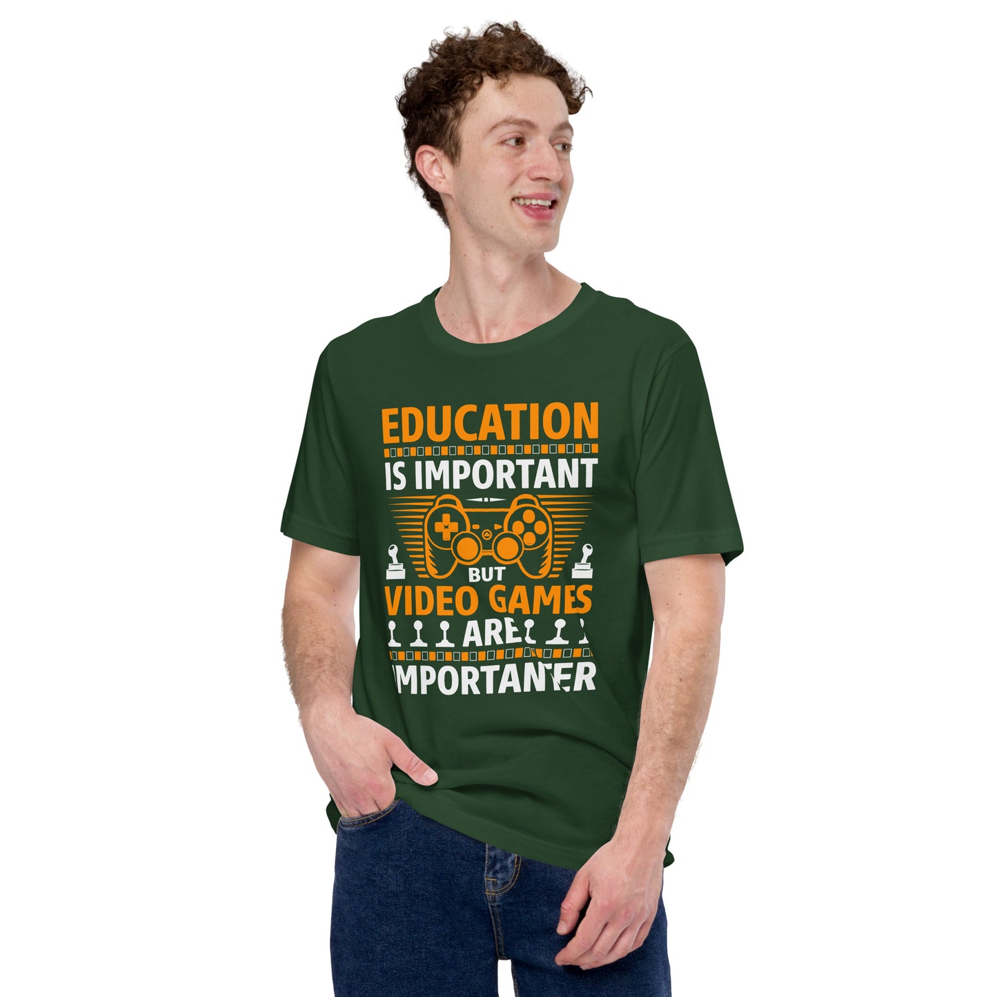 EDUCATION IS IMPORTANT - Unisex t-shirt