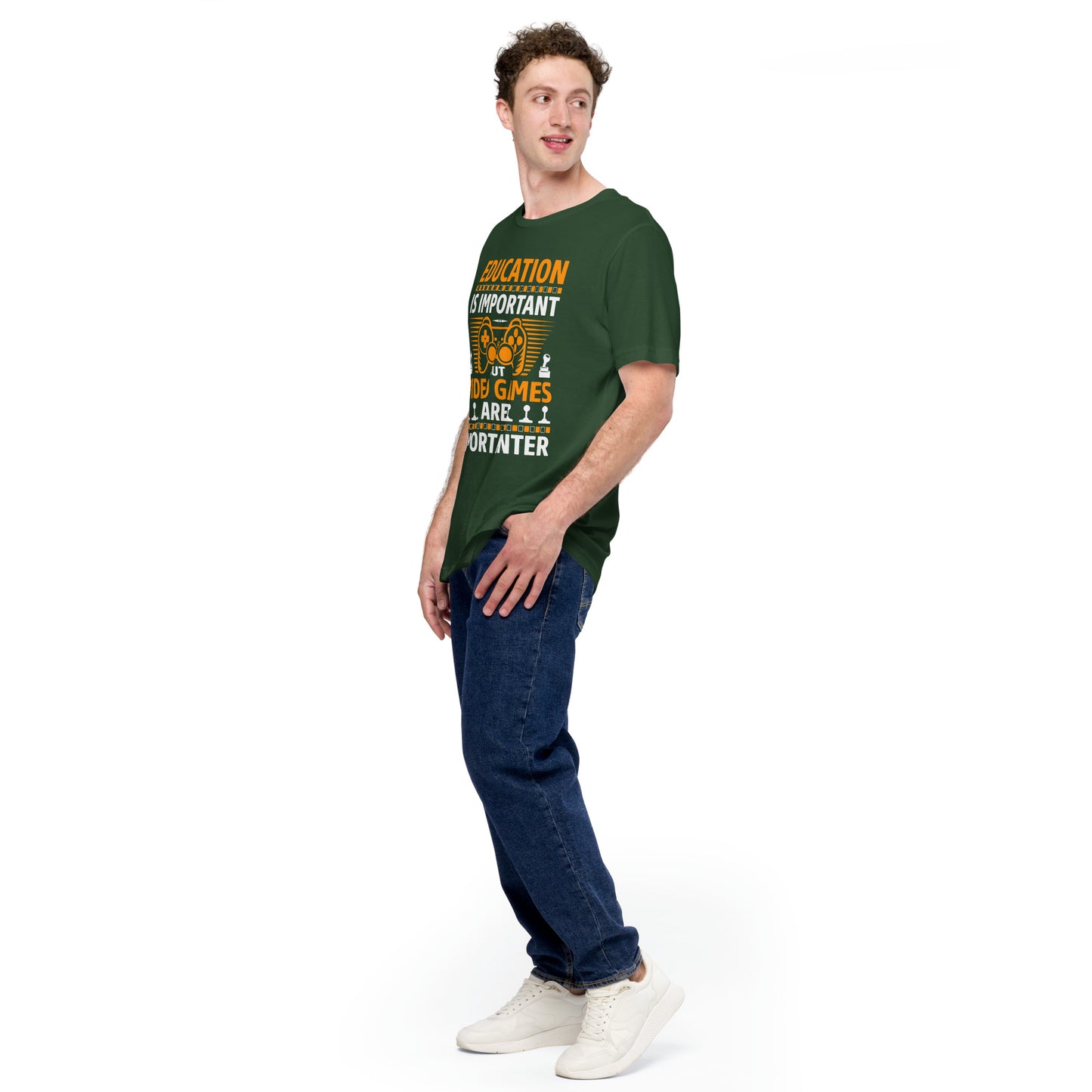 EDUCATION IS IMPORTANT - Unisex t-shirt