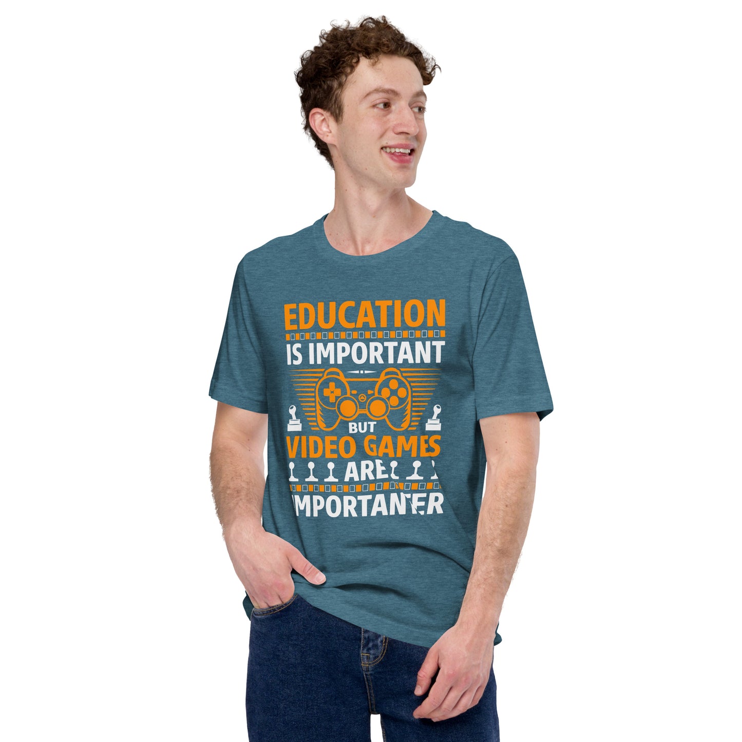 EDUCATION IS IMPORTANT - Unisex t-shirt
