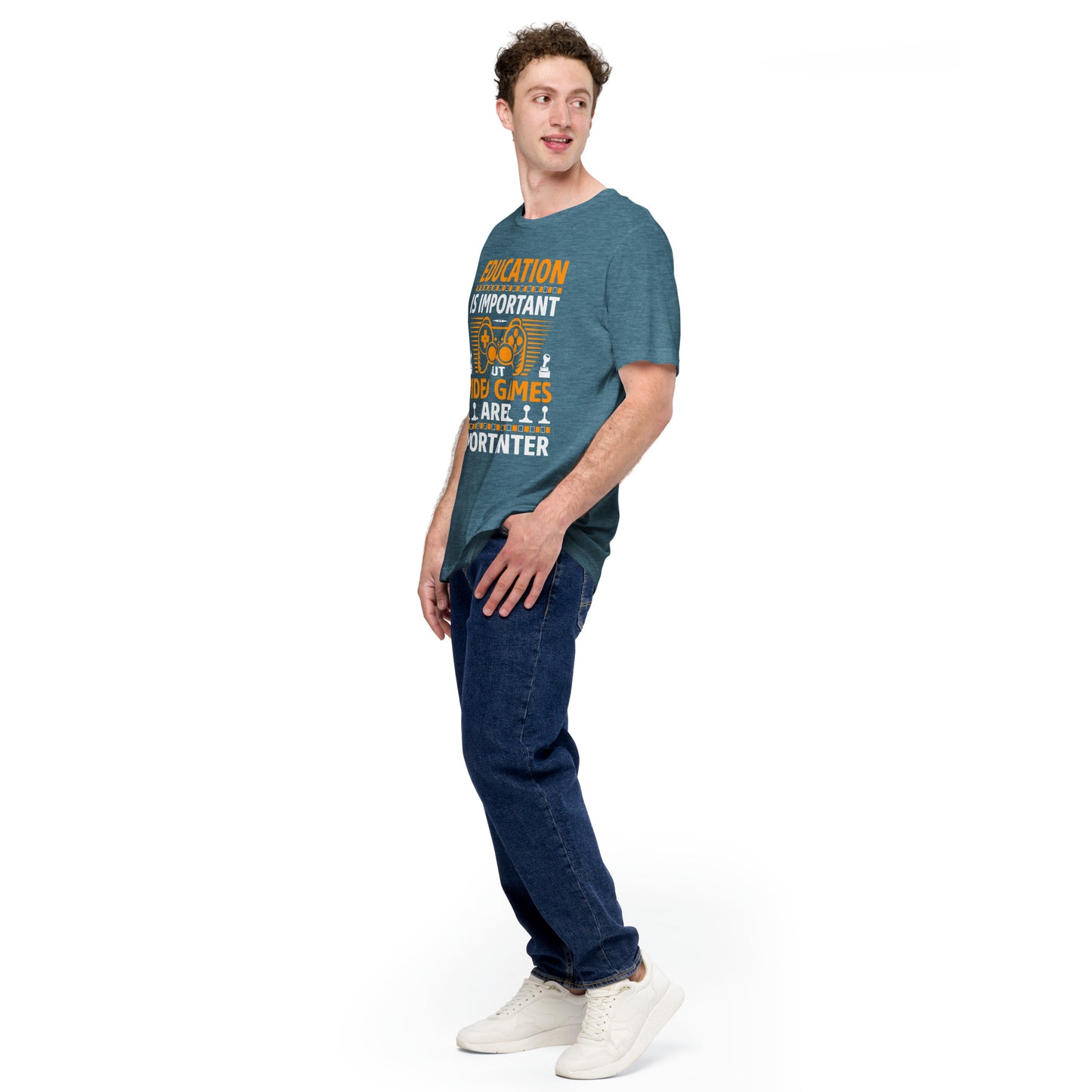 EDUCATION IS IMPORTANT - Unisex t-shirt