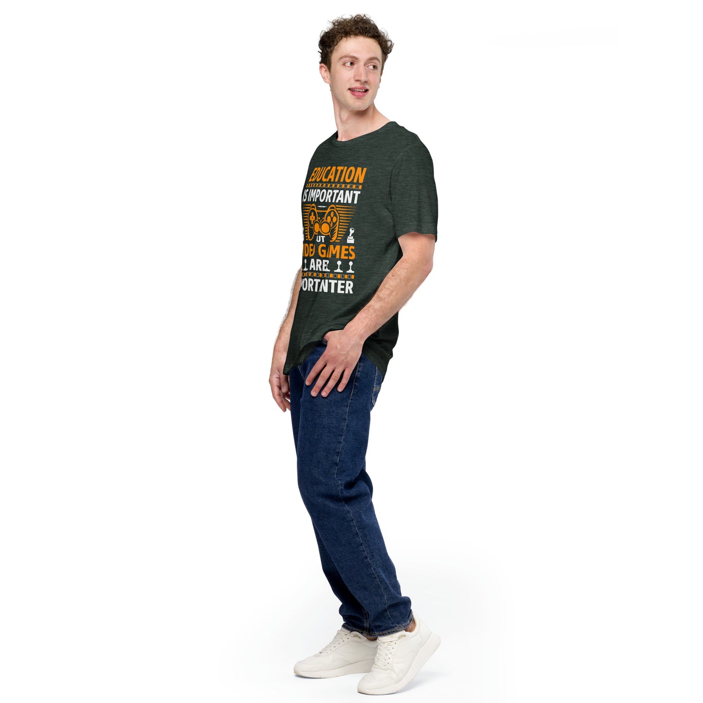 EDUCATION IS IMPORTANT - Unisex t-shirt