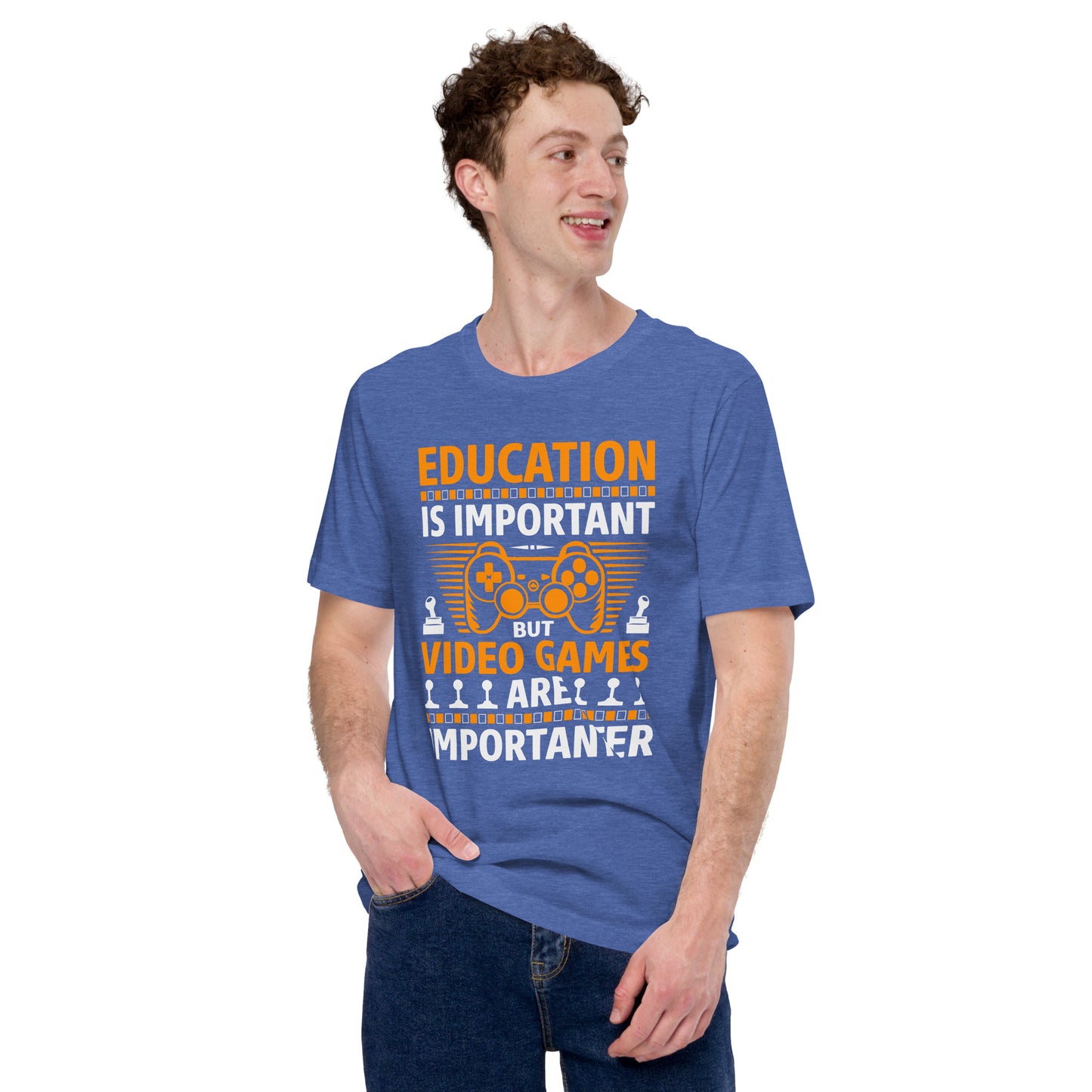 EDUCATION IS IMPORTANT - Unisex t-shirt