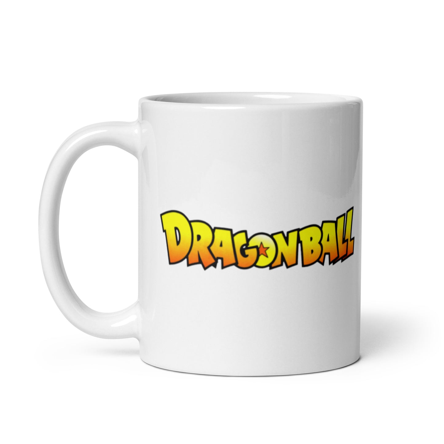Goku and Vegeta - Dragon Ball - White glossy mug