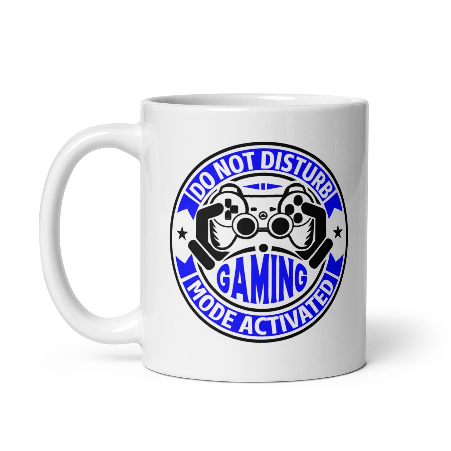 GAMING MODE ACTIVATED - White glossy mug