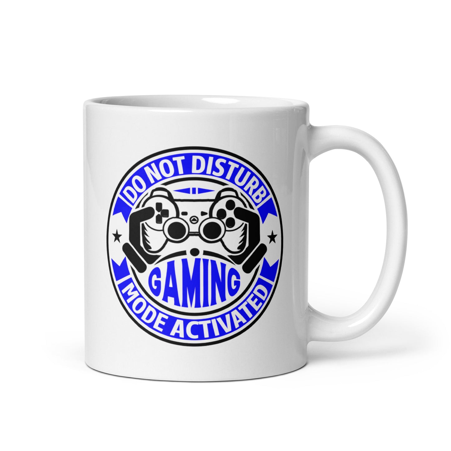 GAMING MODE ACTIVATED - White glossy mug