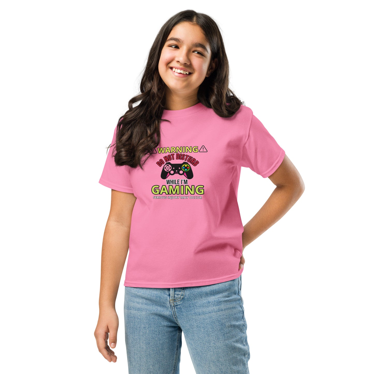 WARNING DO NOT DISTURB - Youth classic tee