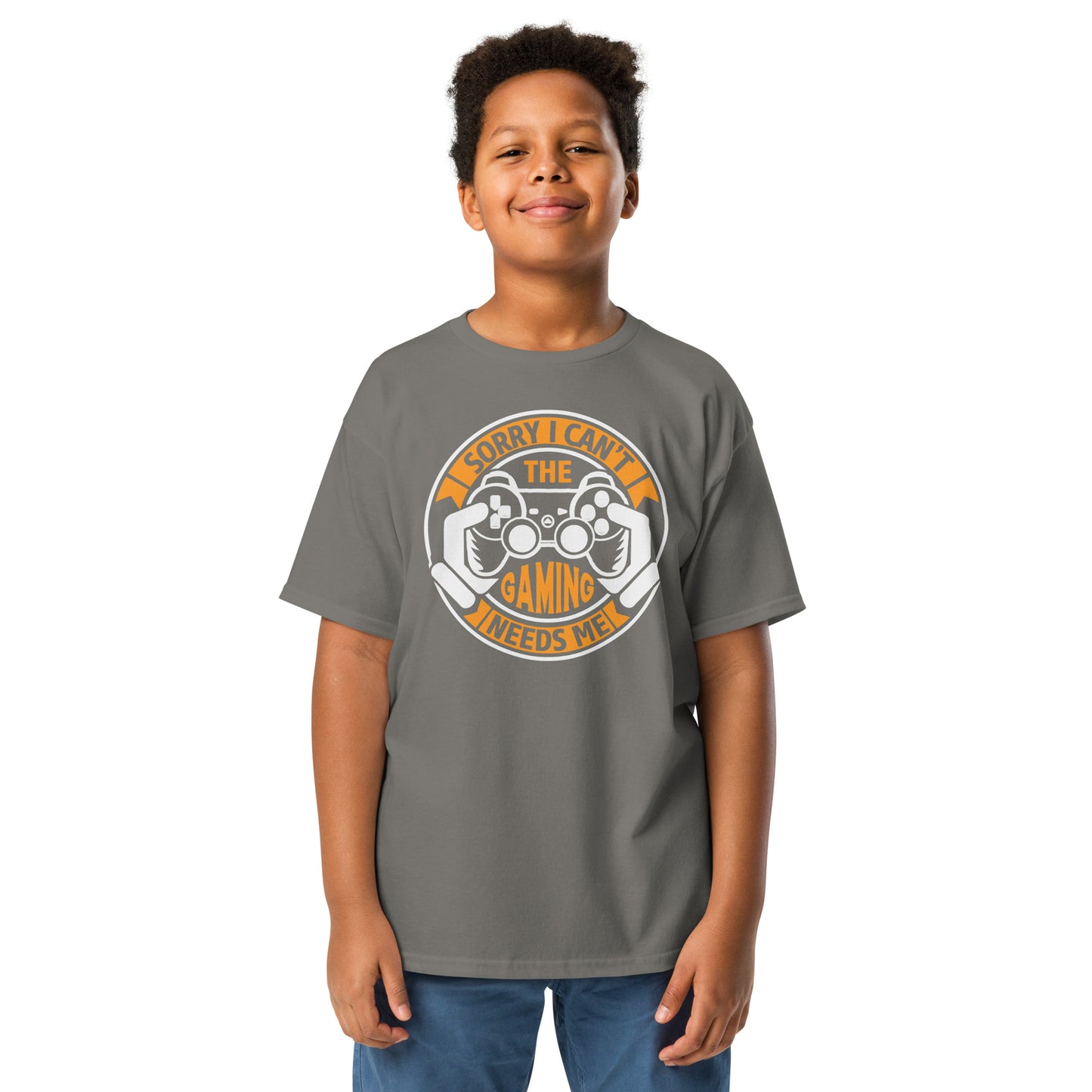 SORRY GAMING NEEDS ME - Youth classic tee