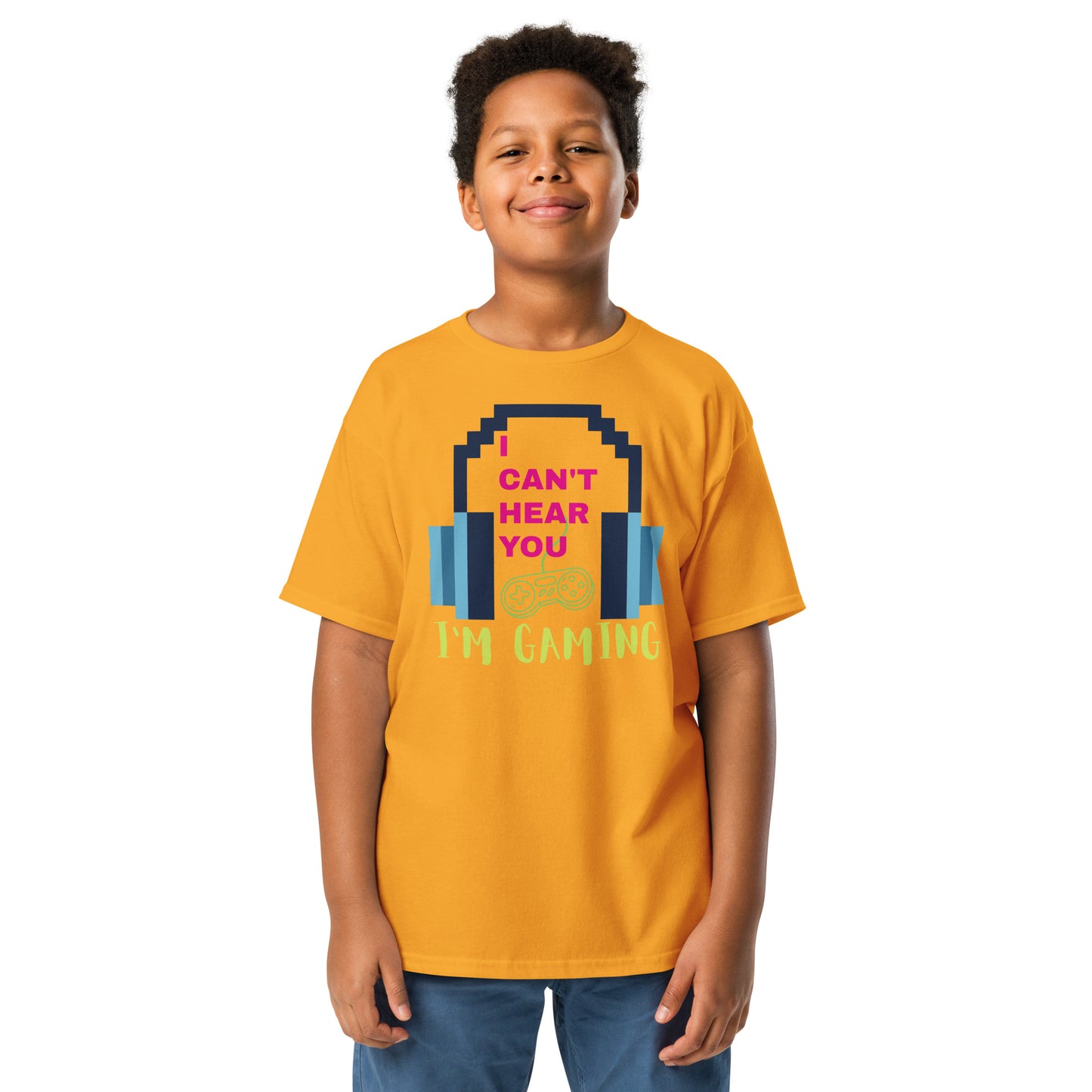 CANT HEAR YOU - I'M GAMING - Youth classic tee