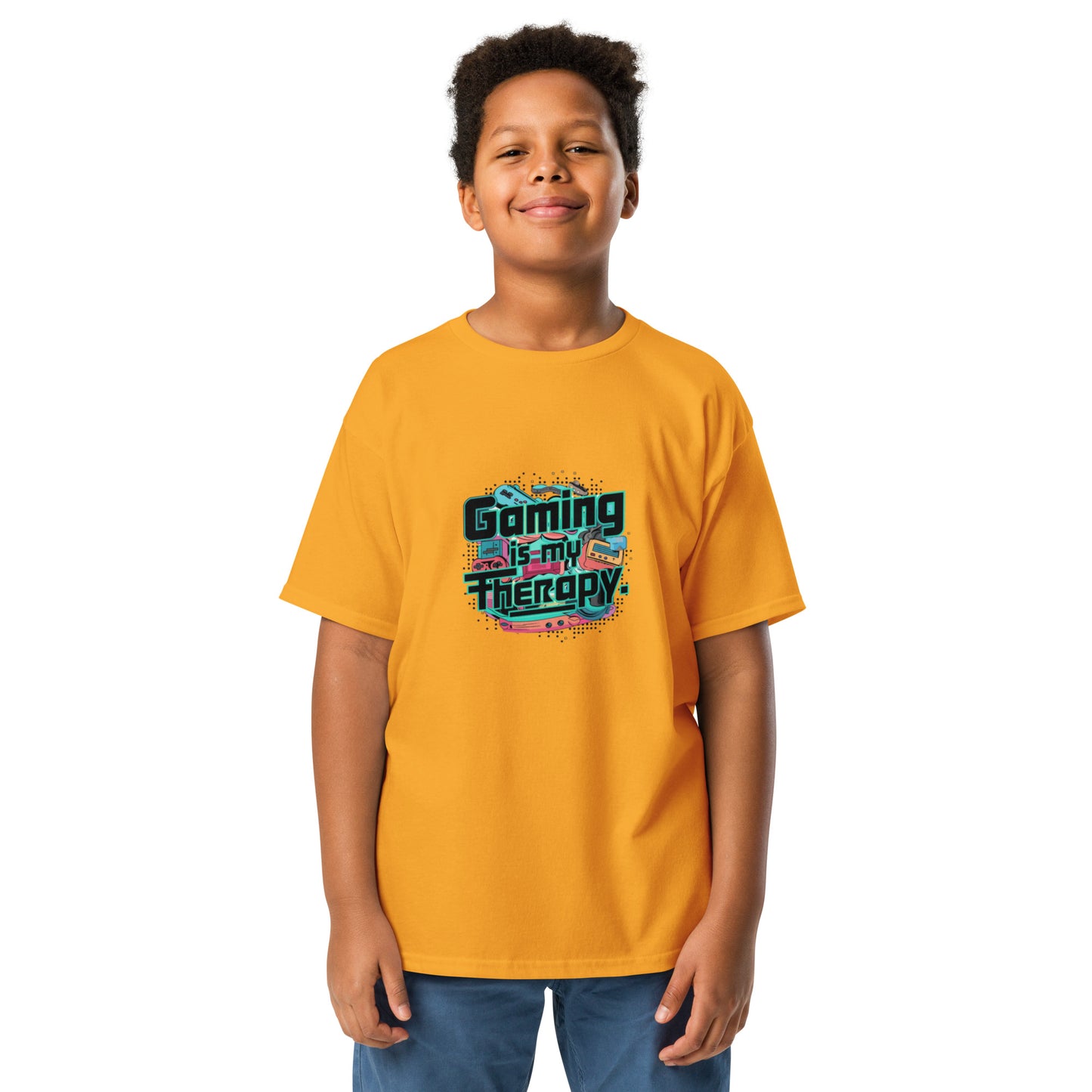 GAMING IS MY THERAPY - Youth classic tee