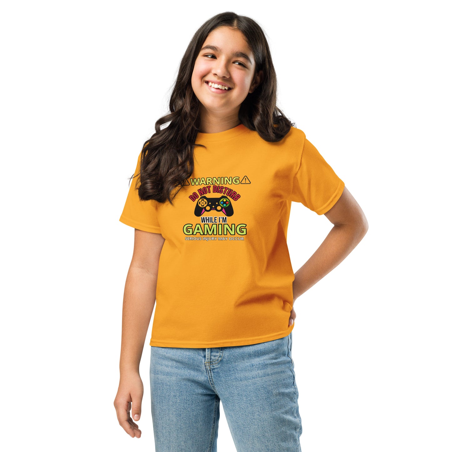 WARNING DO NOT DISTURB - Youth classic tee
