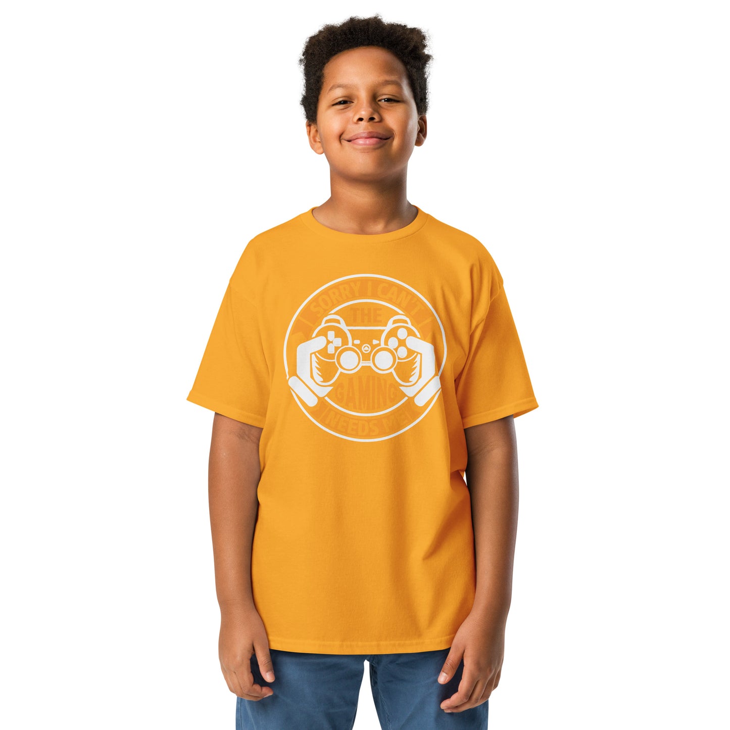 SORRY GAMING NEEDS ME - Youth classic tee