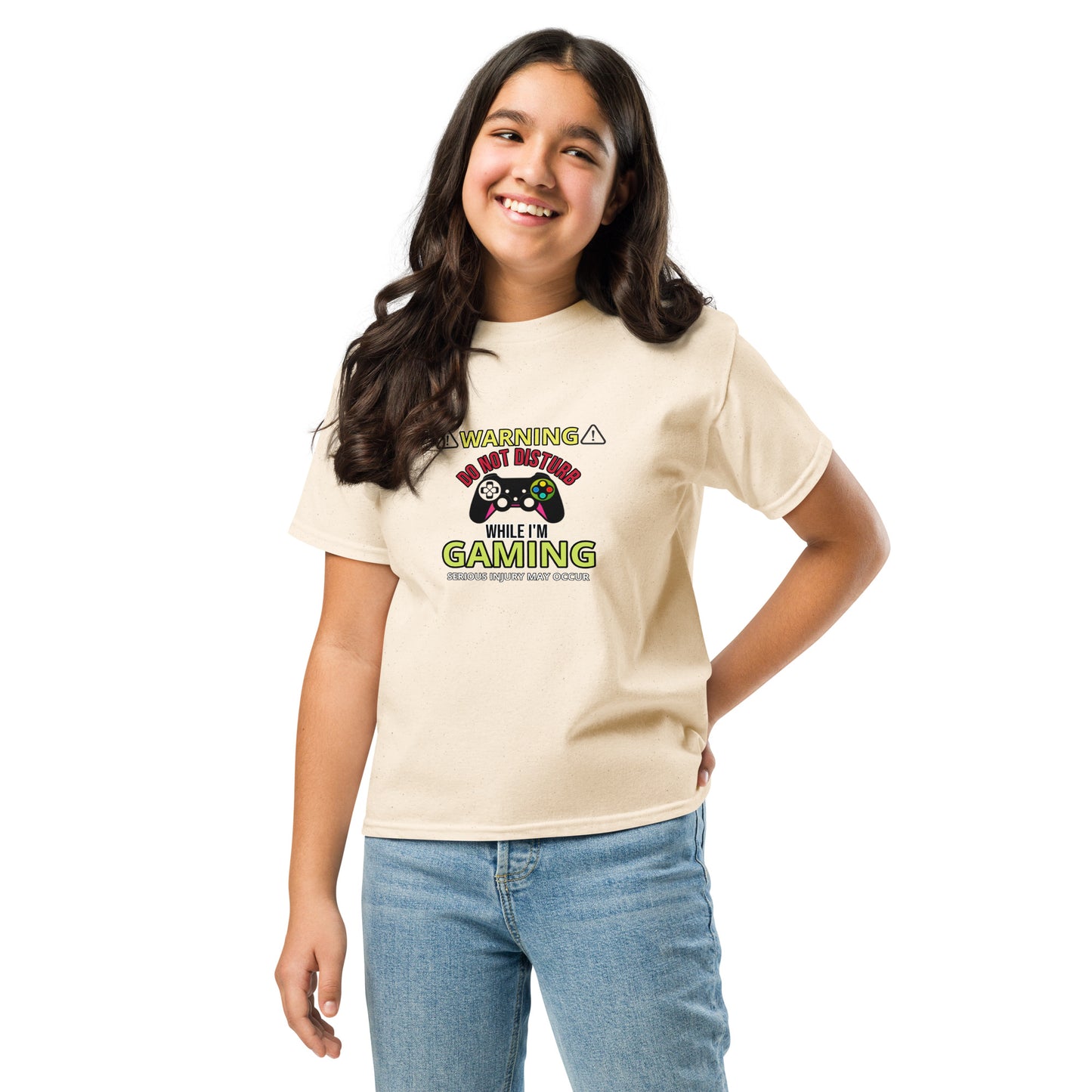 WARNING DO NOT DISTURB - Youth classic tee
