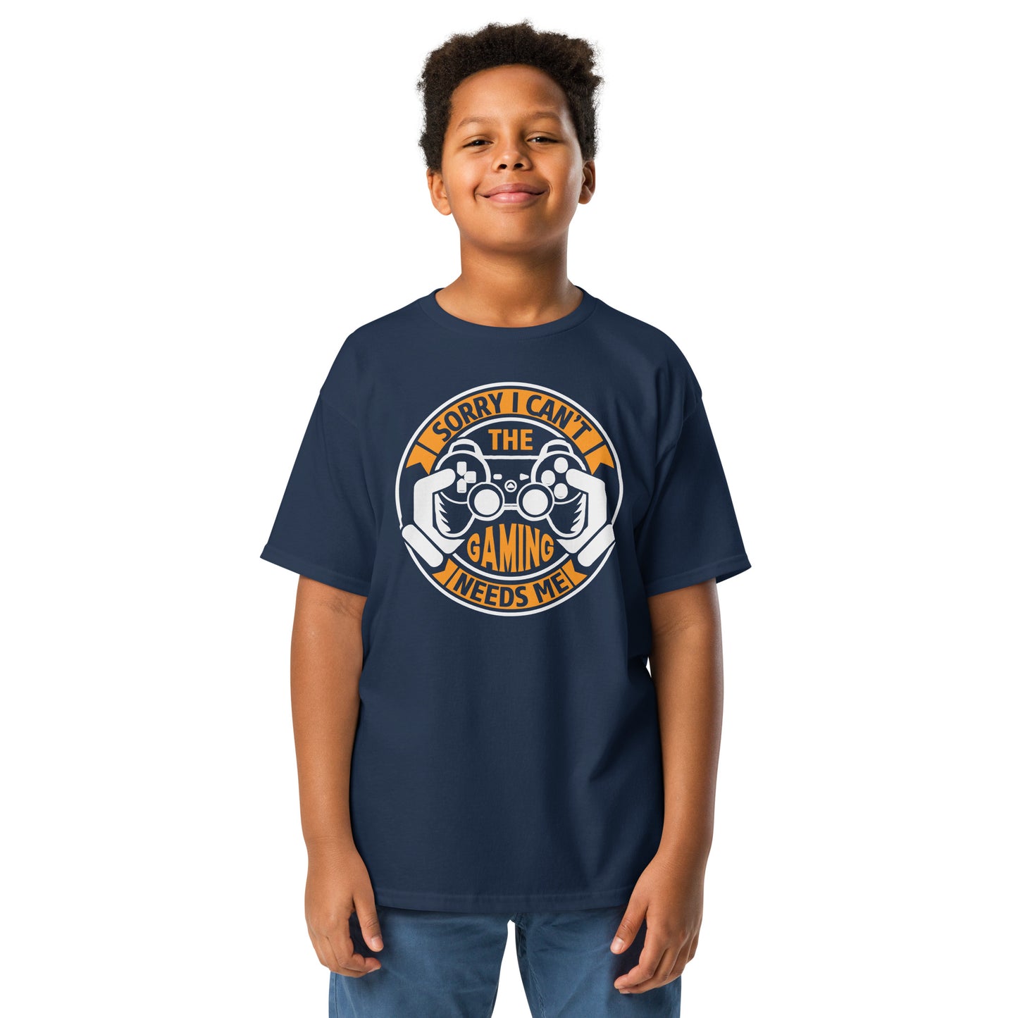 SORRY GAMING NEEDS ME - Youth classic tee
