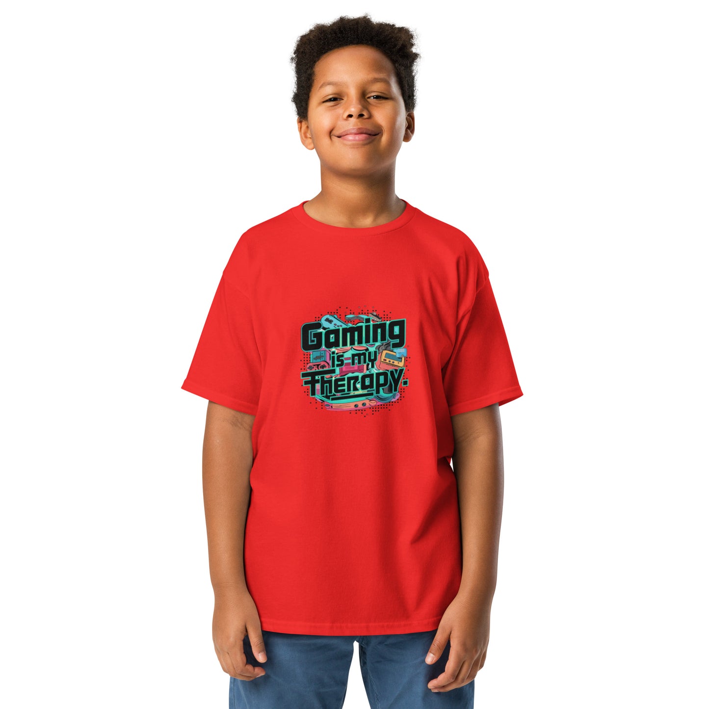GAMING IS MY THERAPY - Youth classic tee