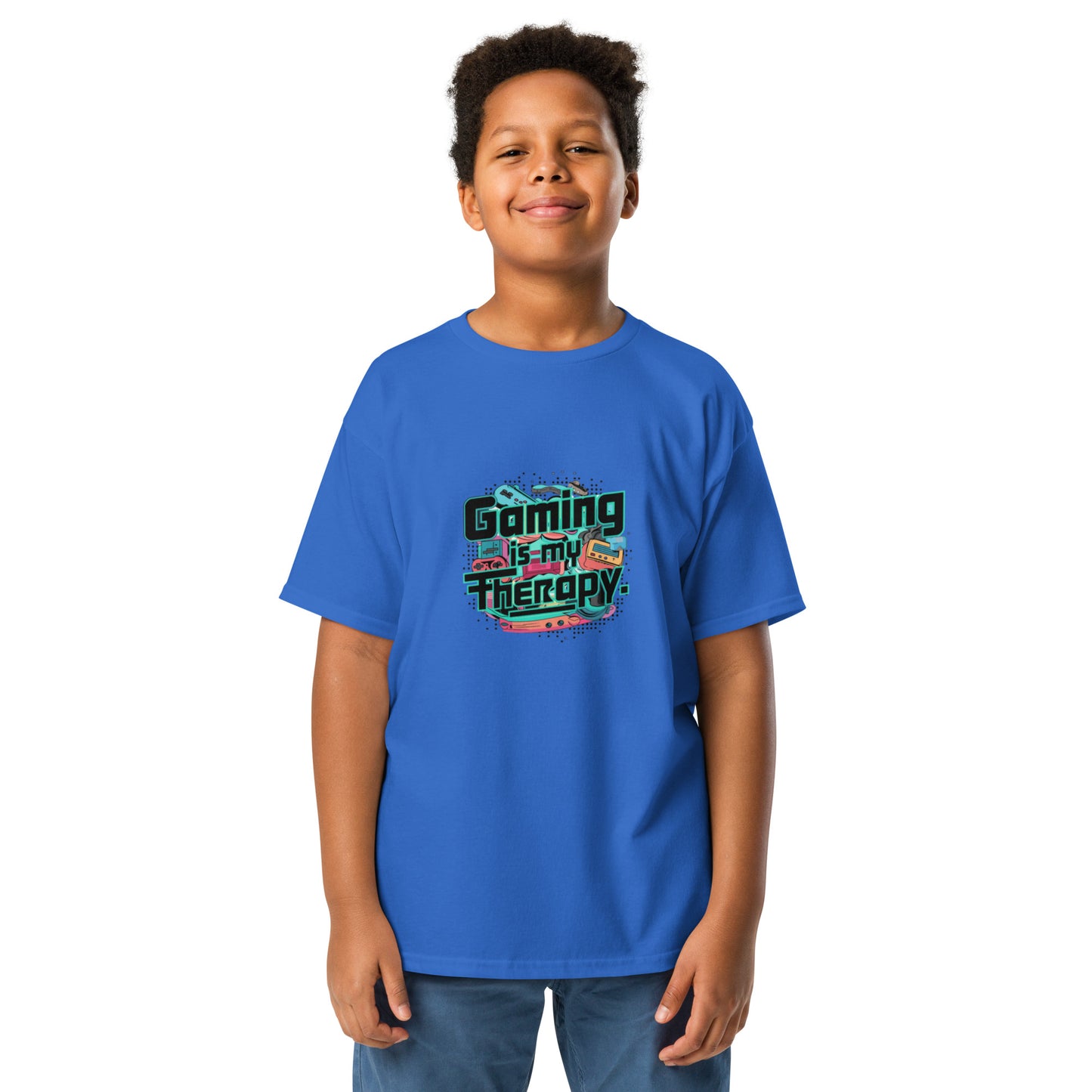 GAMING IS MY THERAPY - Youth classic tee