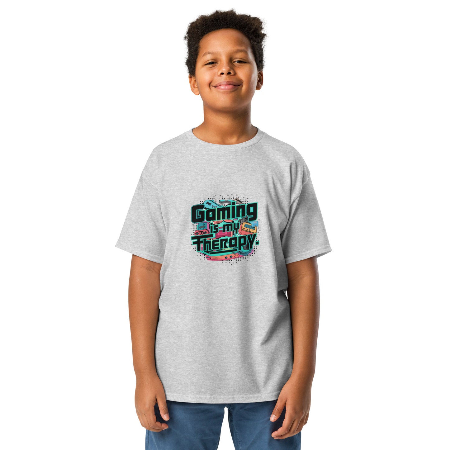 GAMING IS MY THERAPY - Youth classic tee