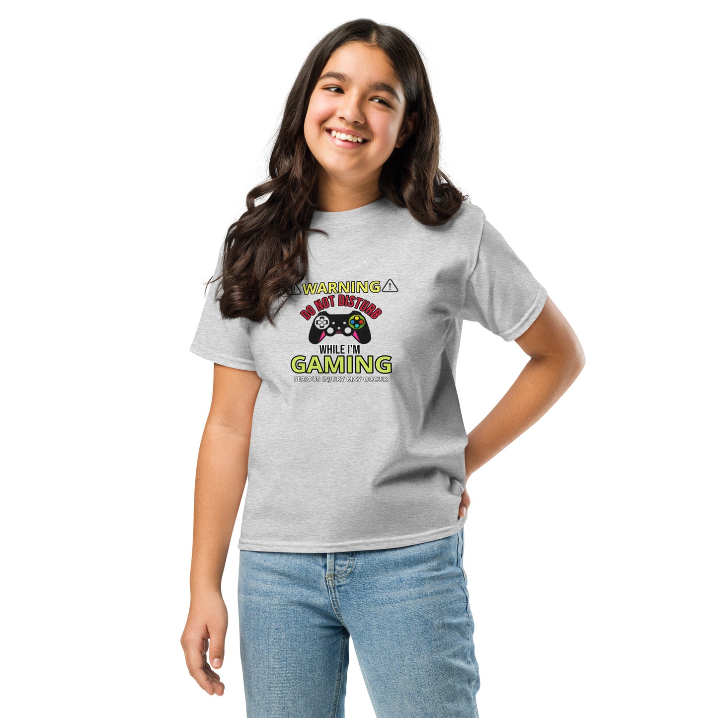 WARNING DO NOT DISTURB - Youth classic tee