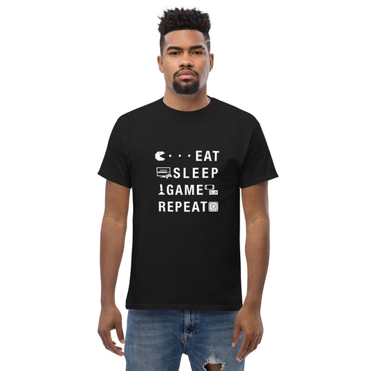 Eat Sleep Game Repeat - Unisex classic tee