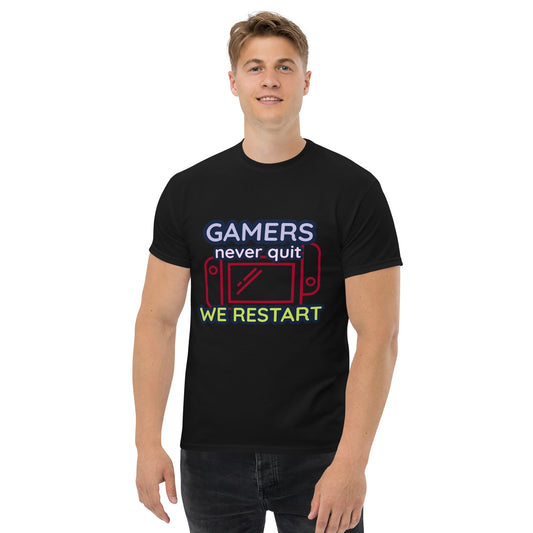 Gamers never quit - Unisex classic tee