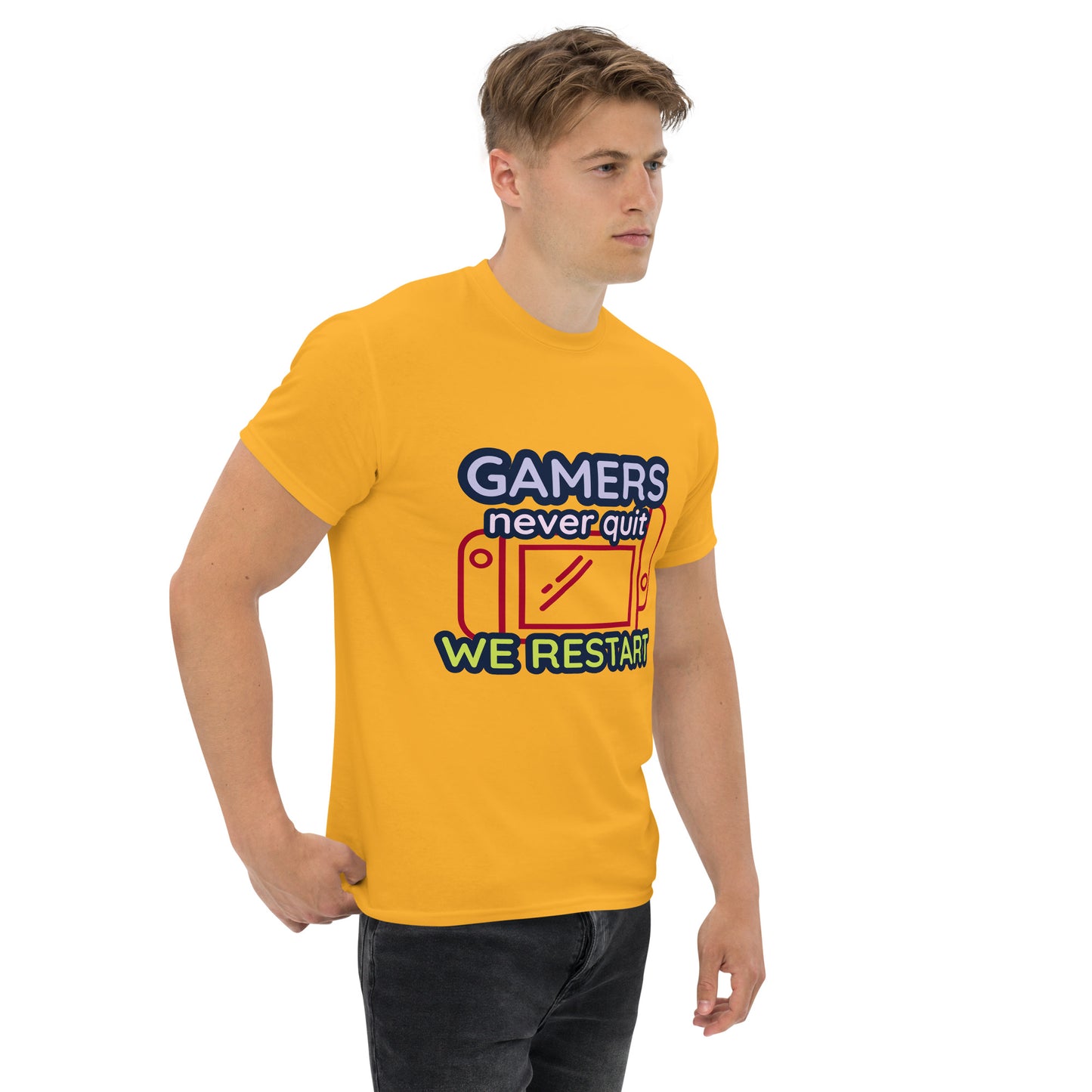 Gamers never quit - Unisex classic tee